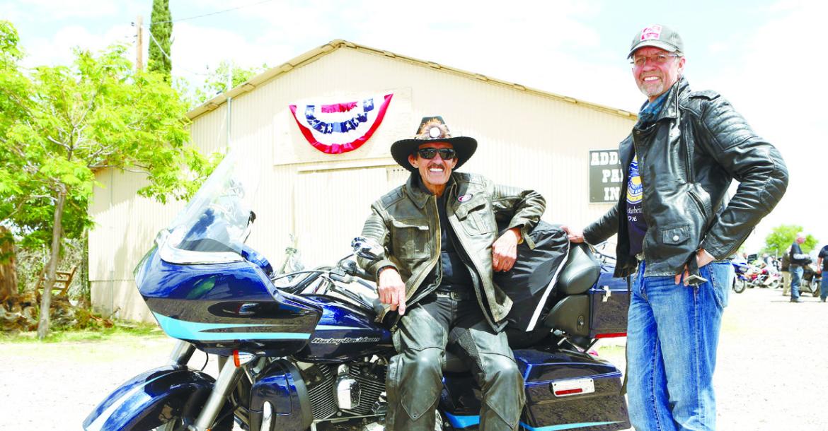RICHARD PETTY AND KYLE PETTY will be a part of this year’s Kyle Petty Charity Ride Across America, which will stop in St. Paul on Sunday. Photo by Kevin Kane Photography